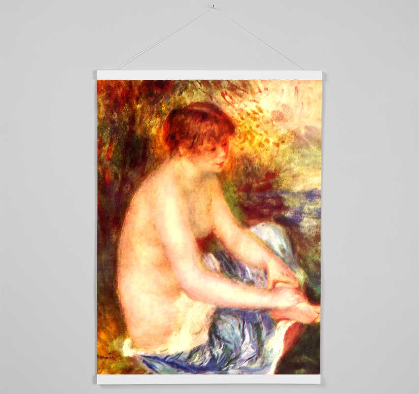 Renoir Nude In Blue Hanging Poster - Wallart-Direct UK