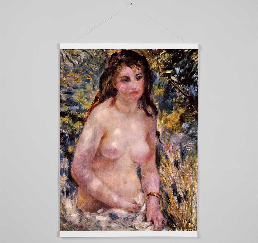 Renoir Nude In The Sun Hanging Poster - Wallart-Direct UK