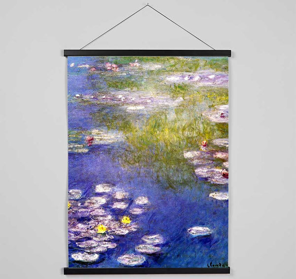 Monet Nympheas At Giverny Hanging Poster - Wallart-Direct UK