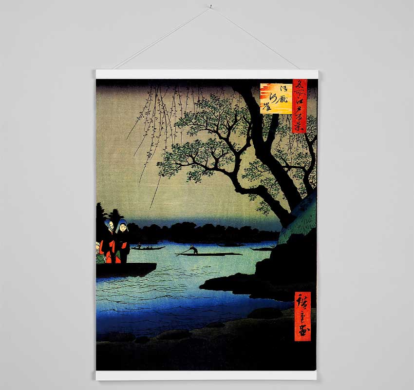 Hiroshige Oumayagashi Hanging Poster - Wallart-Direct UK