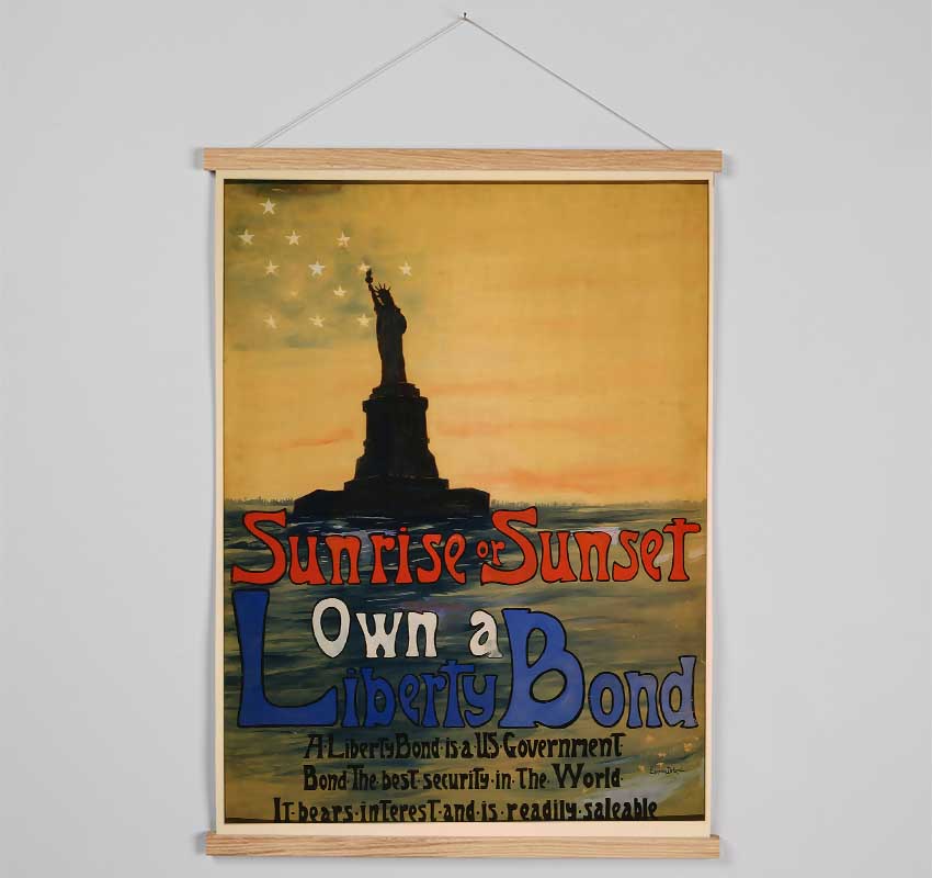 Own A Liberty Bond Hanging Poster - Wallart-Direct UK