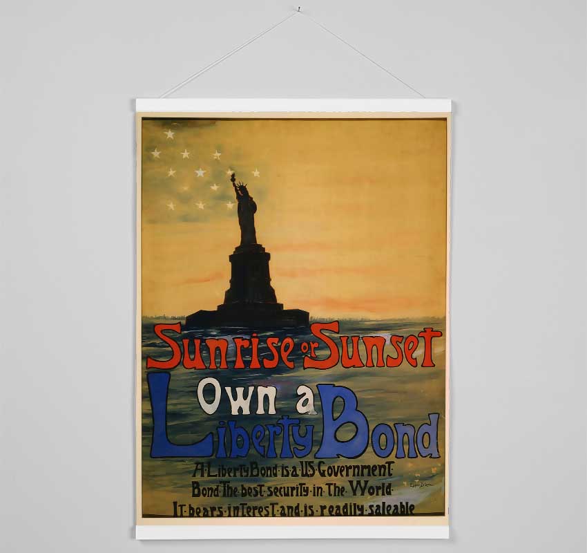 Own A Liberty Bond Hanging Poster - Wallart-Direct UK