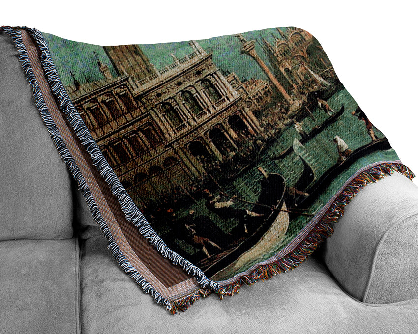 Canaletto Palazzo Ducale Woven Blanket