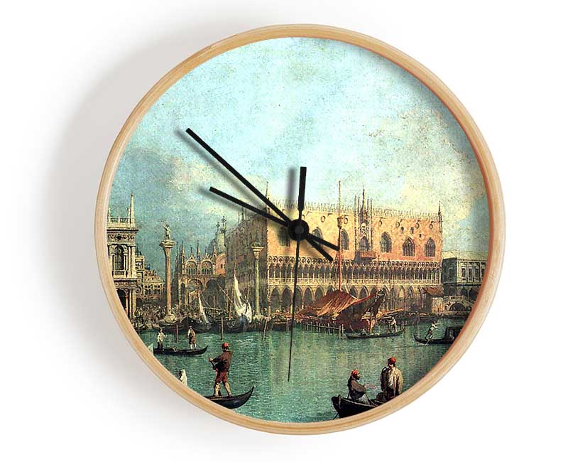 Canaletto Palazzo Ducale Clock - Wallart-Direct UK