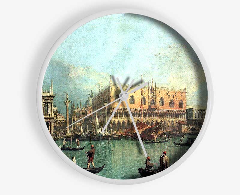 Canaletto Palazzo Ducale Clock - Wallart-Direct UK