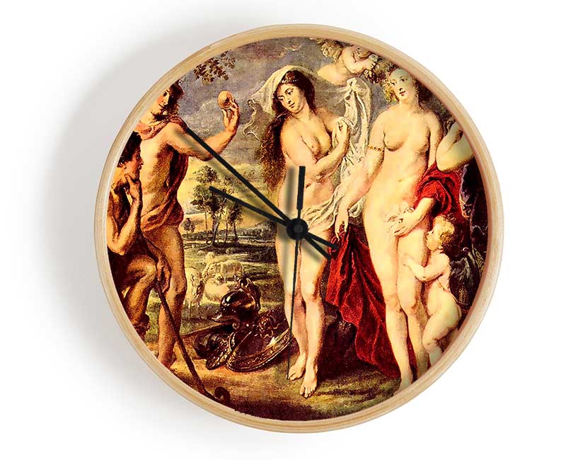 Rubens Paris 2 Clock - Wallart-Direct UK