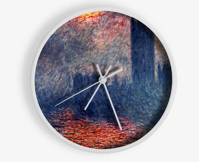 Monet Parliament In London Clock - Wallart-Direct UK