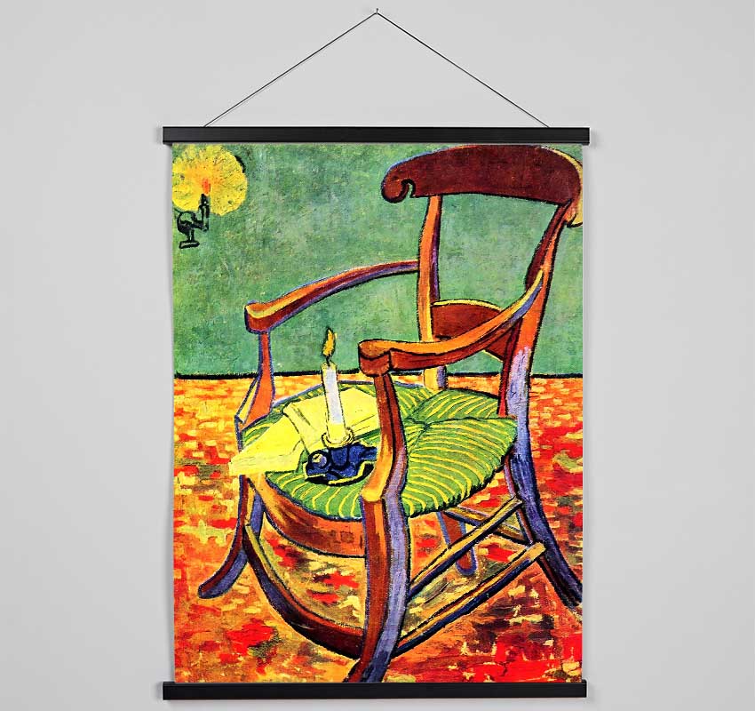 Van Gogh Paul Gauguins Chair Hanging Poster - Wallart-Direct UK