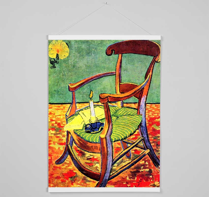 Van Gogh Paul Gauguins Chair Hanging Poster - Wallart-Direct UK