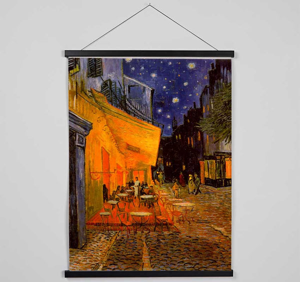 Van Gogh Pavement Cafe Hanging Poster - Wallart-Direct UK