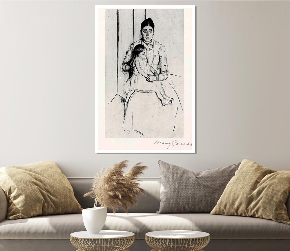 Cassatt Peace Print Poster Wall Art