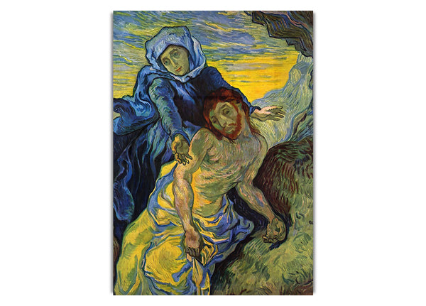 Pieta (By Eugene Delacroix) By  Van Gogh