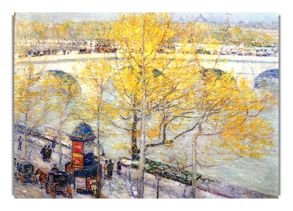 Pont Royal, Paris By Hassam