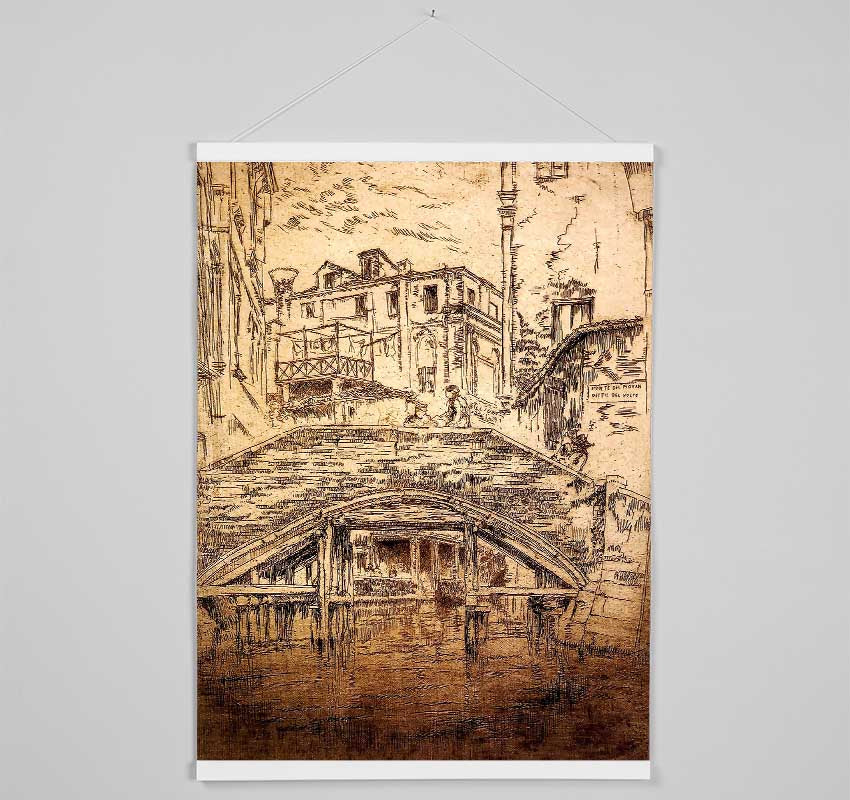 Whistler Ponte Del Piovan Hanging Poster - Wallart-Direct UK