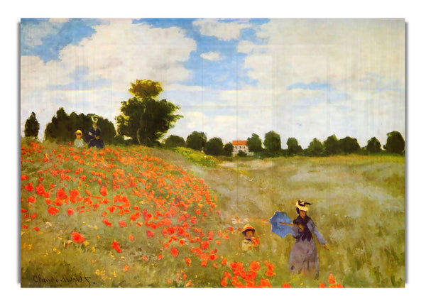 Poppies By Monet