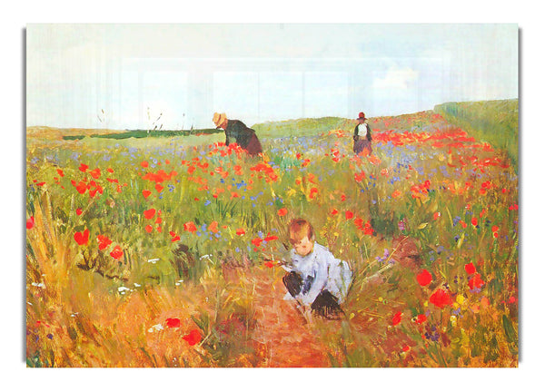 Poppy In The Field By Cassatt