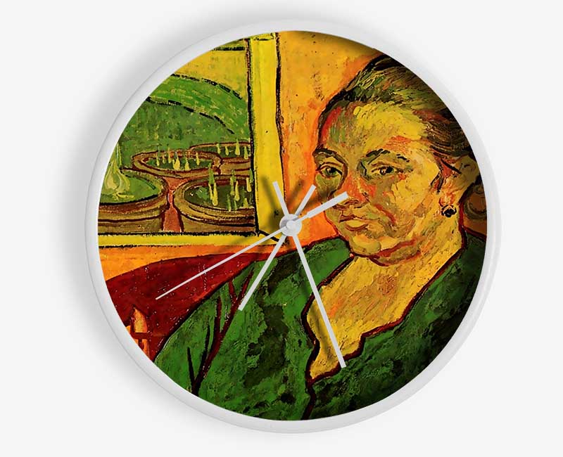 Van Gogh Portrait Of Madame Augustine Roulin Clock - Wallart-Direct UK