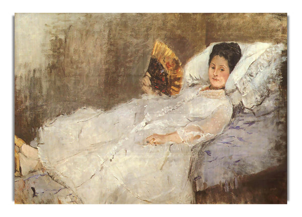 Portrait Of Madame Hubard By Morisot