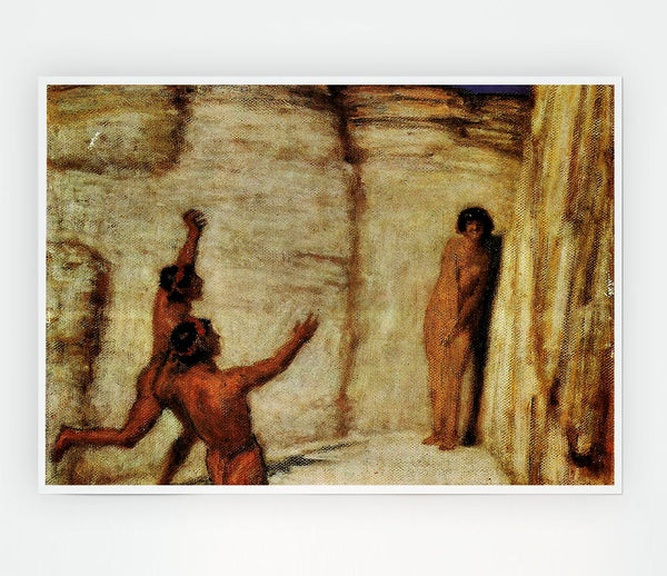 Franz Von Stuck Race Print Poster Wall Art