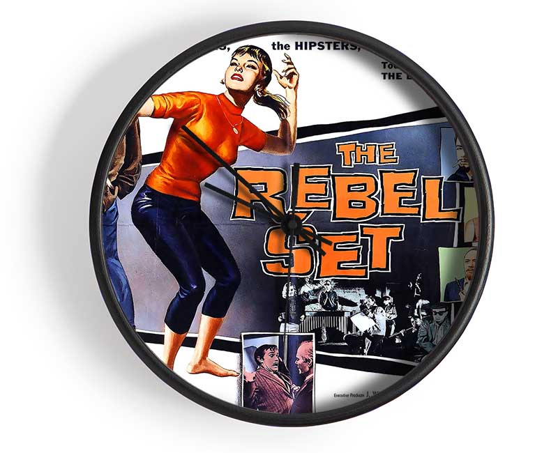 Rebel Set Poster 2 Clock - Wallart-Direct UK