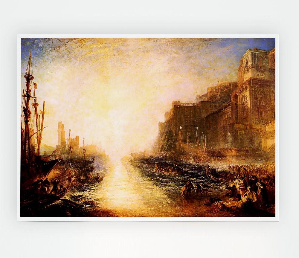 Joseph Mallord Turner Regulus Print Poster Wall Art