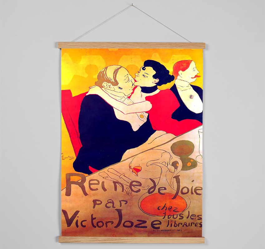 Toulouse Lautrec Rene De Joie 2 Hanging Poster - Wallart-Direct UK