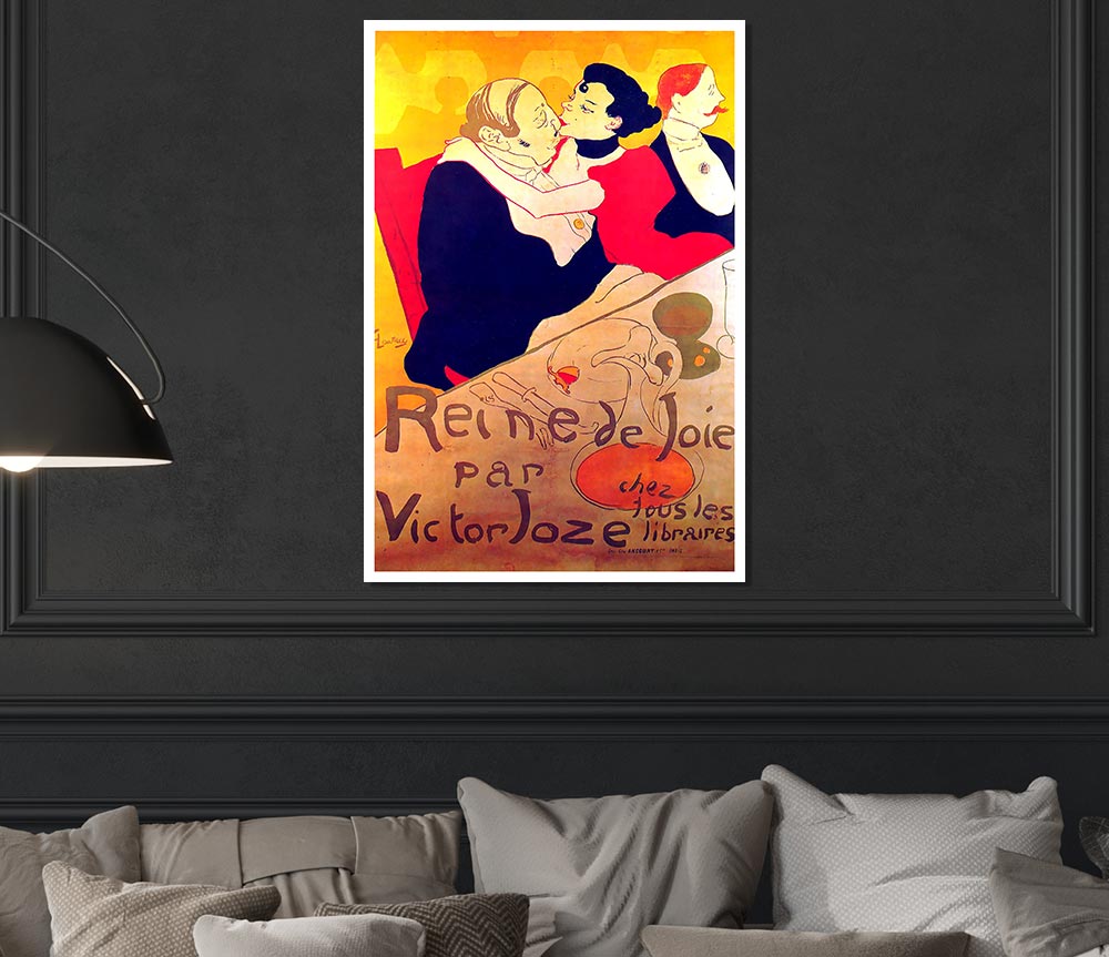 Toulouse Lautrec Rene De Joie 2 Print Poster Wall Art