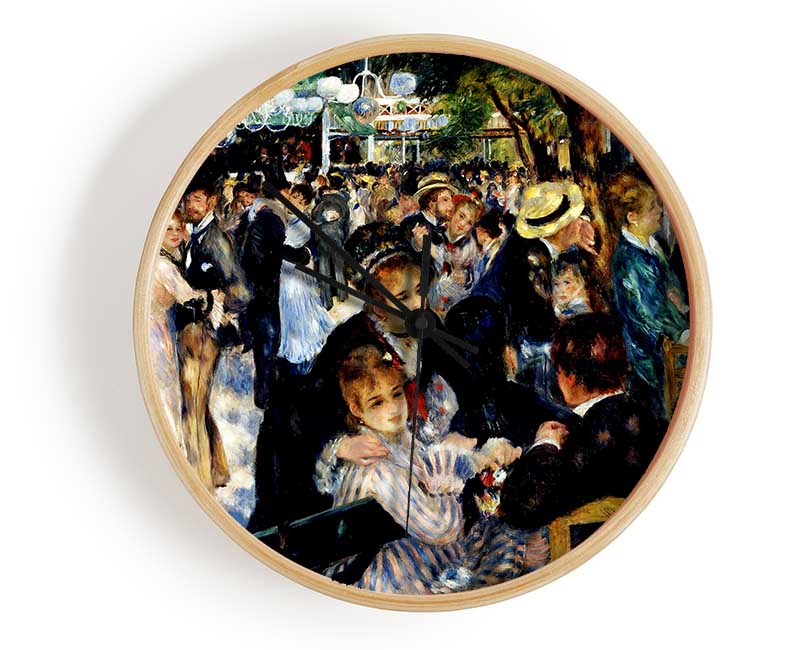 Renoir Montmartre Clock - Wallart-Direct UK