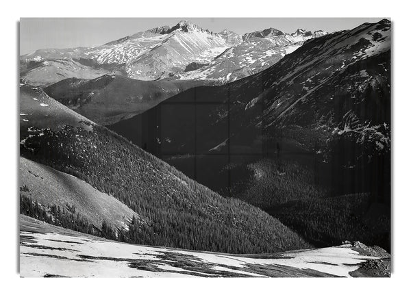 Rocky Mountain National Park Colorado 3 By Ansel Adams