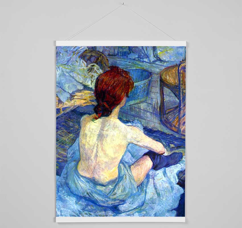 Toulouse Lautrec Rousse The Toilet Hanging Poster - Wallart-Direct UK