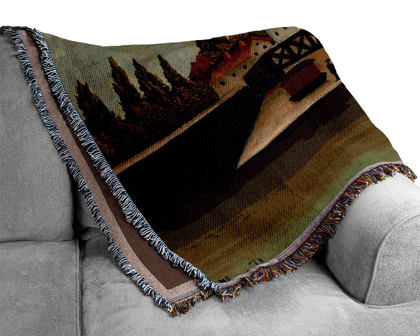 Rousseau Quai Divry Woven Blanket