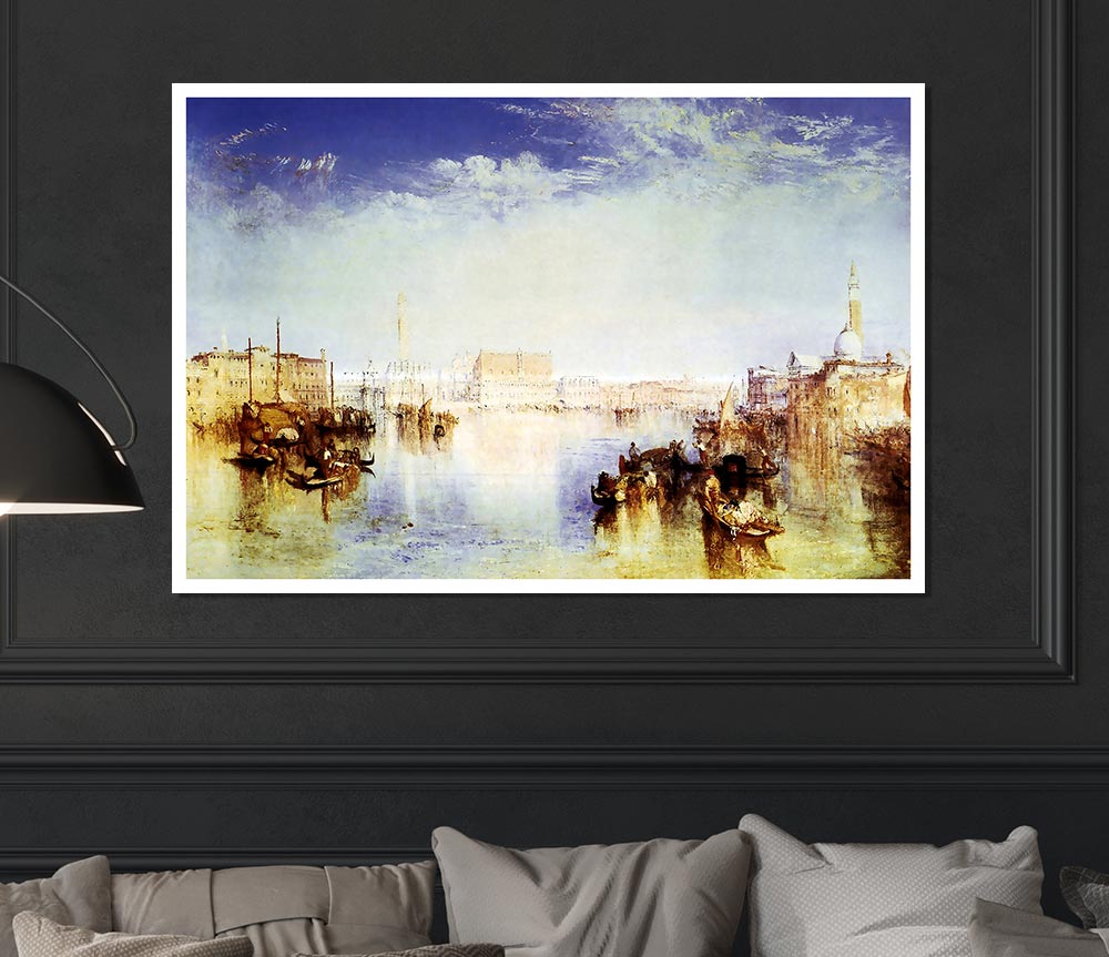 Joseph Mallord Turner San Giorgio Venice Print Poster Wall Art