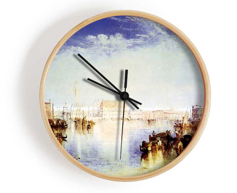 Joseph Mallord Turner San Giorgio Venice Clock - Wallart-Direct UK