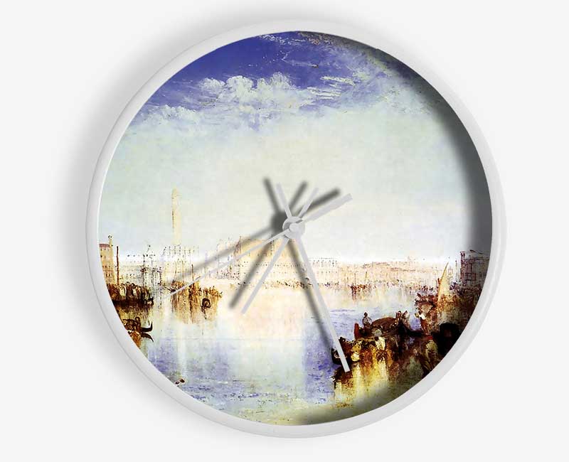 Joseph Mallord Turner San Giorgio Venice Clock - Wallart-Direct UK