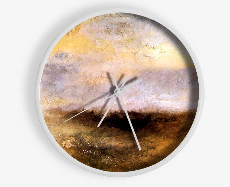 Joseph Mallord Turner Seascape With Storm Clock - Wallart-Direct UK