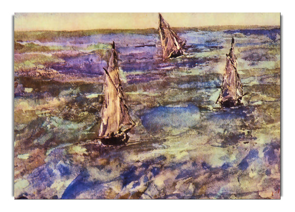 Seascape, 1873 By Manet