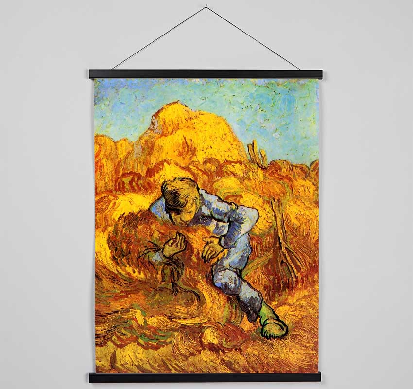 Van Gogh Sheaf Binder Hanging Poster - Wallart-Direct UK