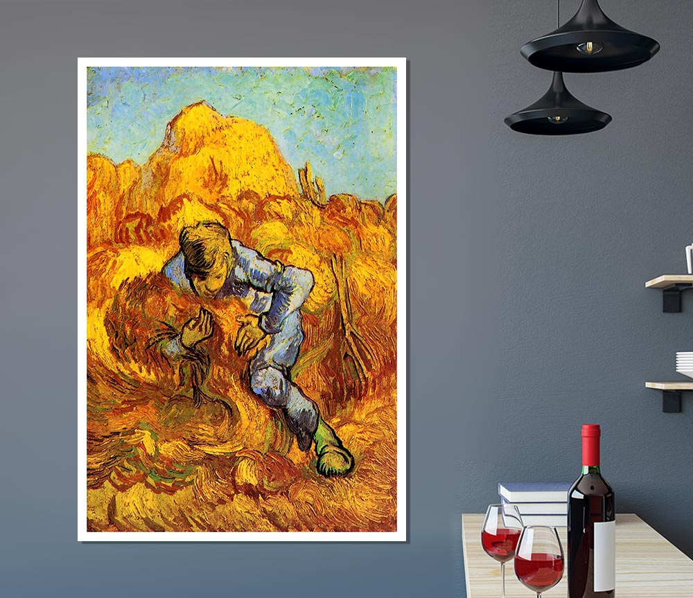 Van Gogh Sheaf Binder Print Poster Wall Art