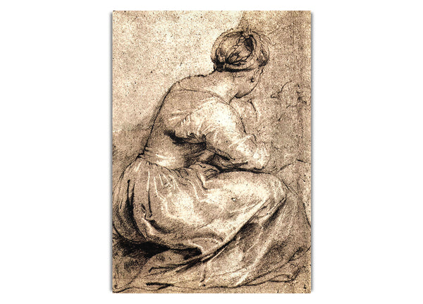 Sitting Girl By Rubens