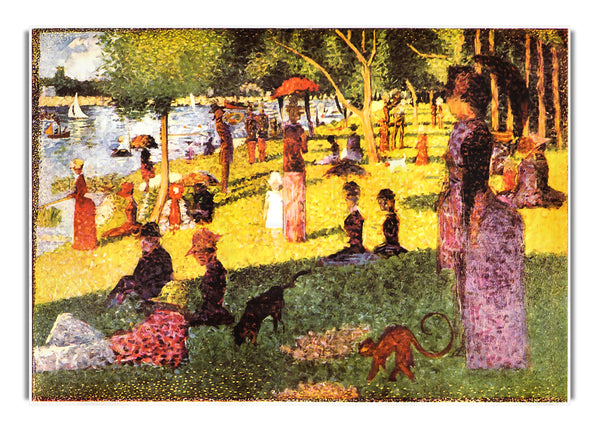 Sketch Of People By Seurat