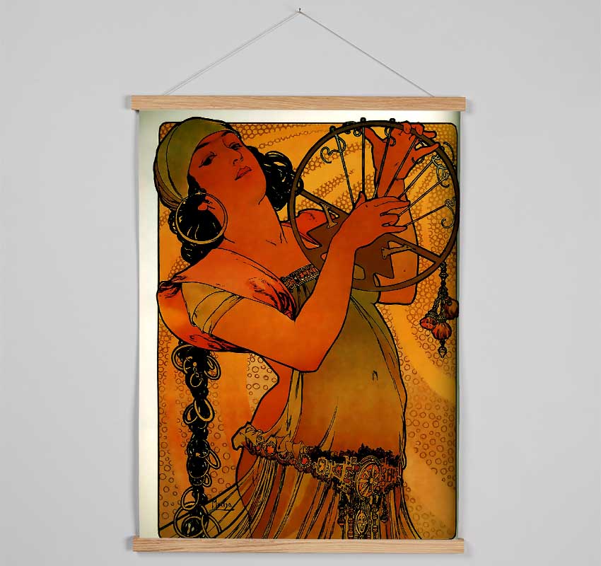 Alphonse Mucha Solome Hanging Poster - Wallart-Direct UK