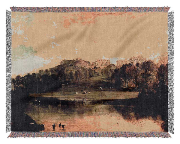 Joseph Mallord Turner Somer-Hill Near Turnbridge Woven Blanket