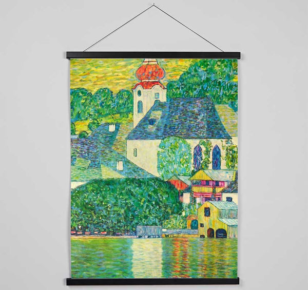 Klimt St Wolfgang Church Hanging Poster - Wallart-Direct UK