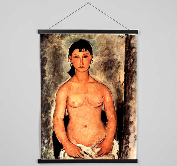 Modigliani Standing Elvira Hanging Poster - Wallart-Direct UK