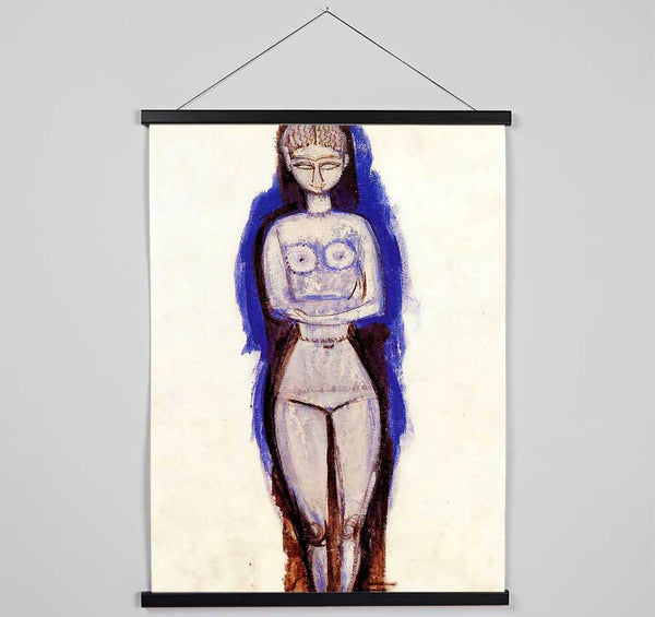 Modigliani Standing Nude Hanging Poster - Wallart-Direct UK