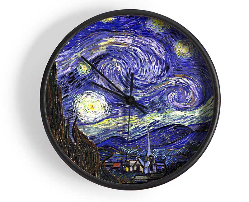 Starry Night Clock - Wallart-Direct UK