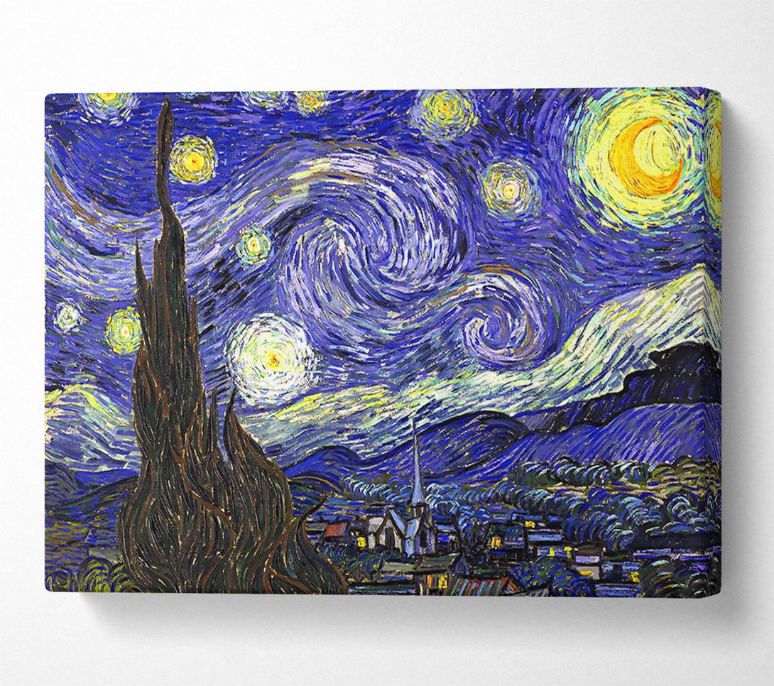 Picture of Starry Night Canvas Print Wall Art