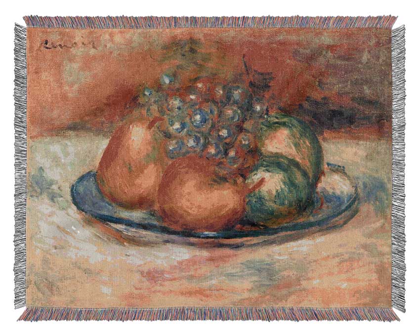 Renoir Still Life 1 Woven Blanket