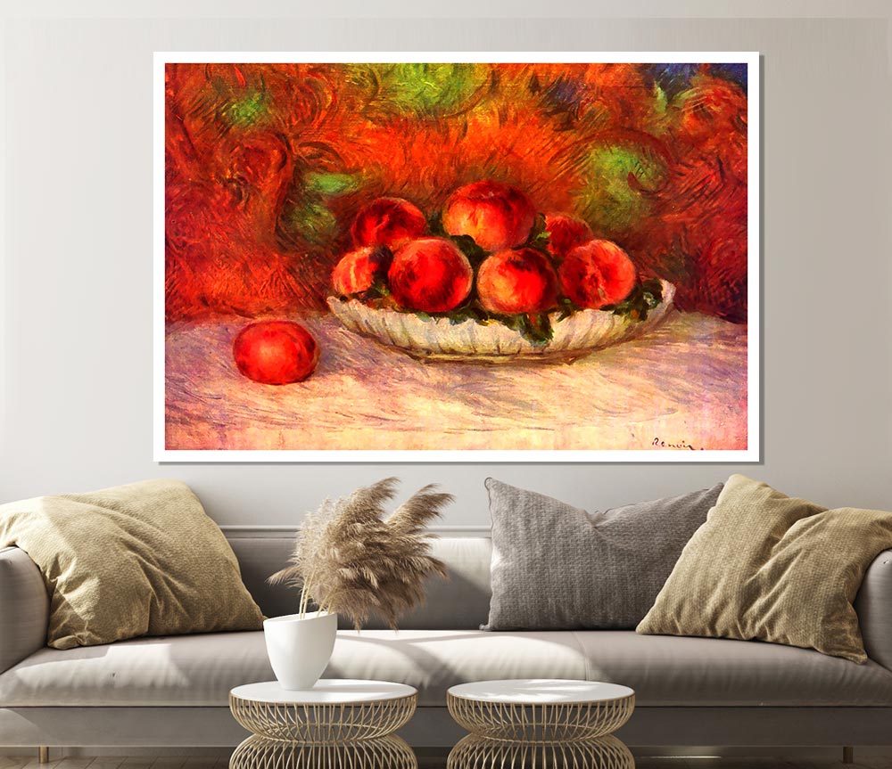 Van Gogh Still Life With Fruits Print Poster Wall Art