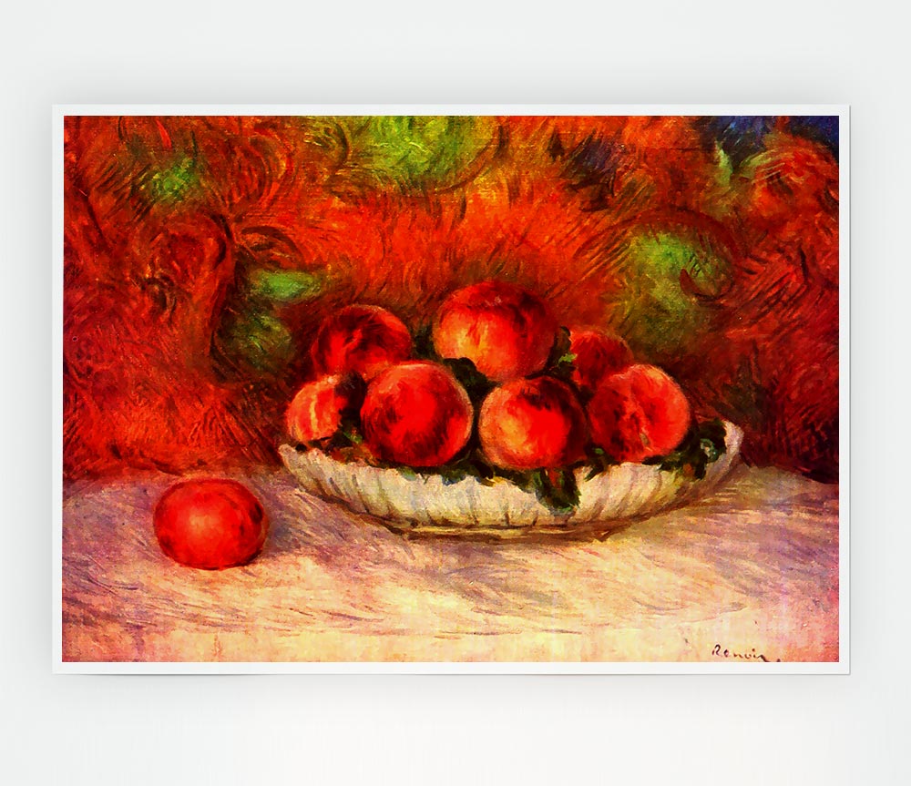 Van Gogh Still Life With Fruits Print Poster Wall Art